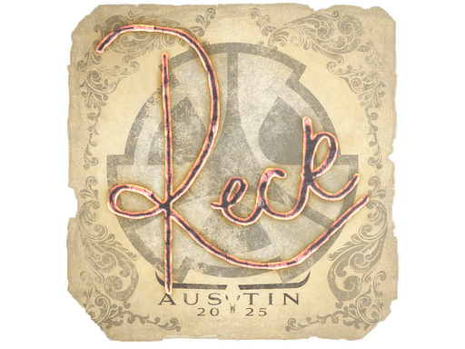 Sticker - reck | Austin 2025