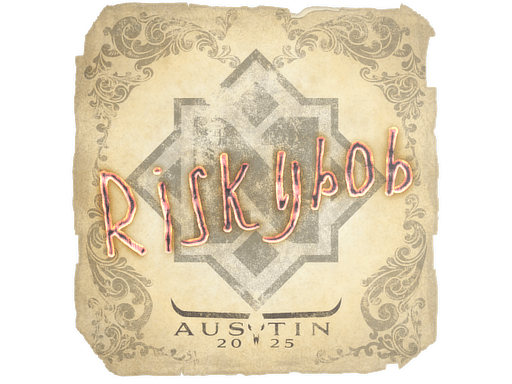 Sticker - riskyb0b | Austin 2025