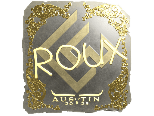 Gold Sticker - ROUX (Gold) | Austin 2025