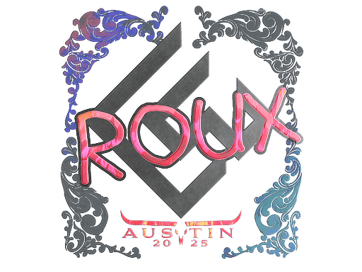 Holo Sticker - ROUX (Holo) | Austin 2025