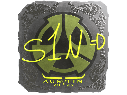 Foil Sticker - s1n (Foil) | Austin 2025