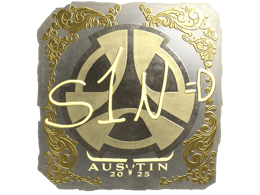 Gold Sticker - s1n (Gold) | Austin 2025