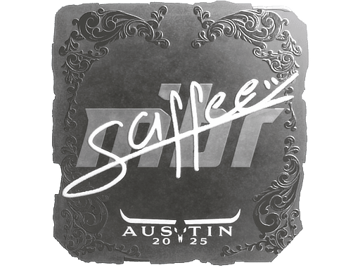Foil Sticker - saffee (Foil) | Austin 2025
