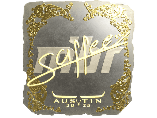Gold Sticker - saffee (Gold) | Austin 2025