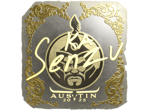Gold Sticker - Senzu (Gold) | Austin 2025