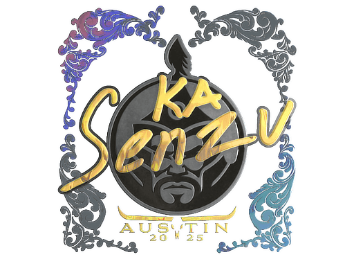 Holo Sticker - Senzu (Holo) | Austin 2025