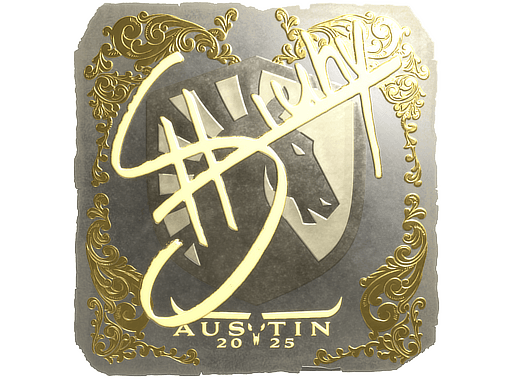 Gold Sticker - siuhy (Gold) | Austin 2025