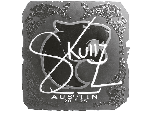 Foil Sticker - skullz (Foil) | Austin 2025