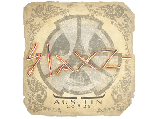 Sticker - slaxz- | Austin 2025
