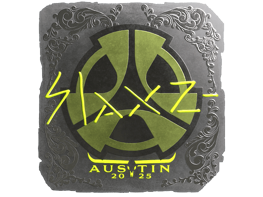 Foil Sticker - slaxz- (Foil) | Austin 2025