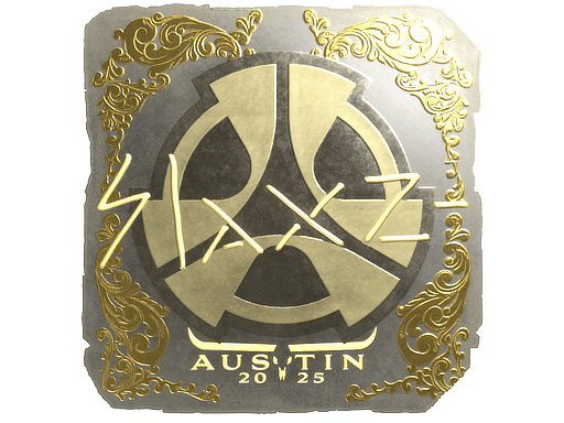 Gold Sticker - slaxz- (Gold) | Austin 2025