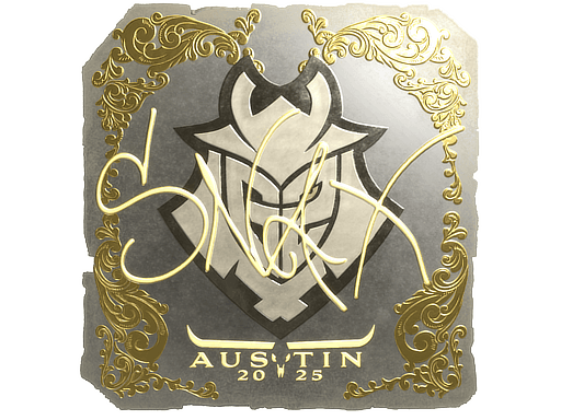 Gold Sticker - Snax (Gold) | Austin 2025