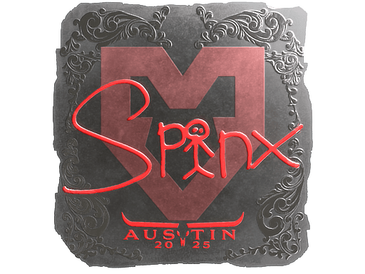 Foil Sticker - Spinx (Foil) | Austin 2025