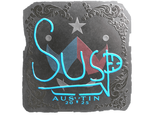 Foil Sticker - susp (Foil) | Austin 2025