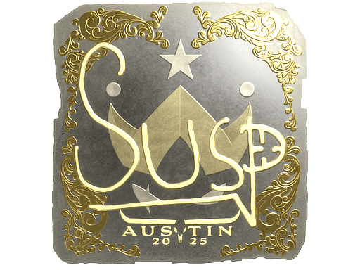 Gold Sticker - susp (Gold) | Austin 2025