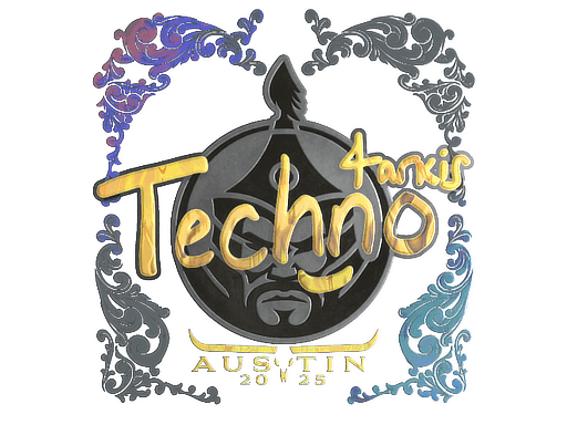 Holo Sticker - Techno4K (Holo) | Austin 2025
