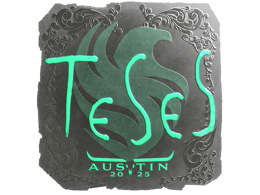 Foil Sticker - TeSeS (Foil) | Austin 2025