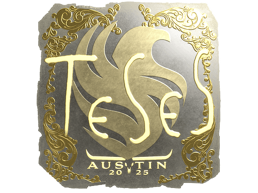 Gold Sticker - TeSeS (Gold) | Austin 2025