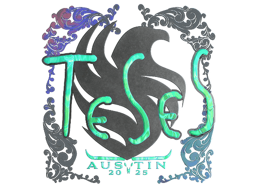 Holo Sticker - TeSeS (Holo) | Austin 2025