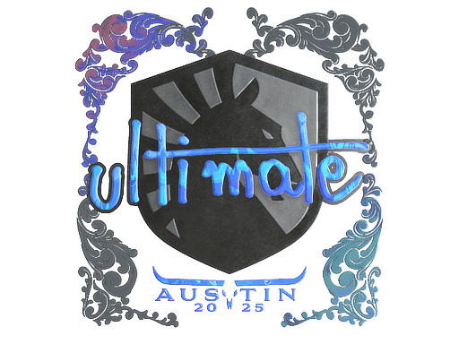 Holo Sticker - ultimate (Holo) | Austin 2025