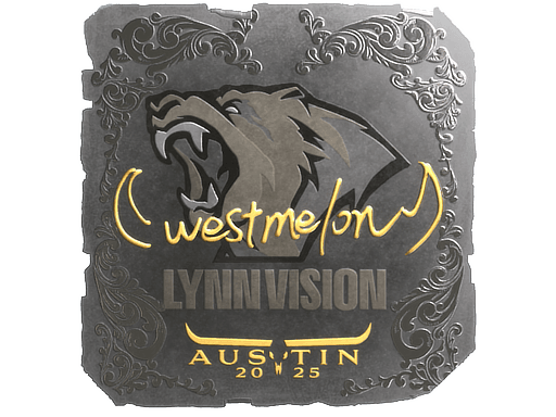 Foil Sticker - westmelon (Foil) | Austin 2025