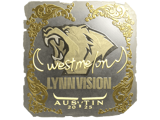 Gold Sticker - westmelon (Gold) | Austin 2025