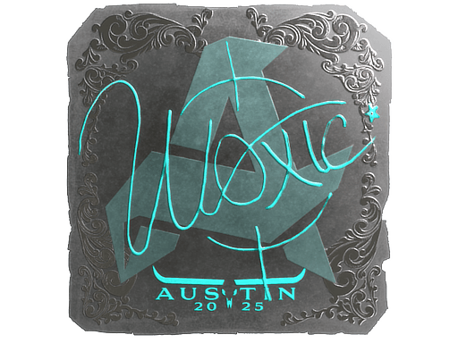 Foil Sticker - woxic (Foil) | Austin 2025