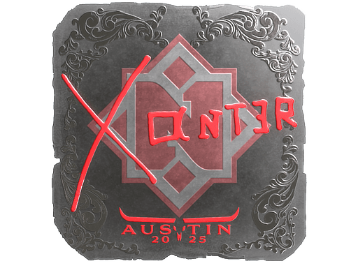 Foil Sticker - Xant3r (Foil) | Austin 2025