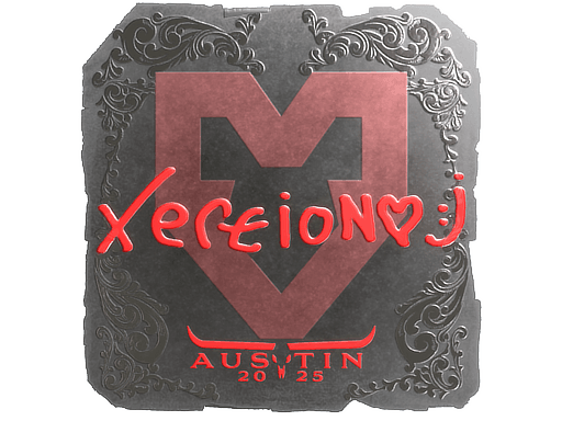 Foil Sticker - xertioN (Foil) | Austin 2025