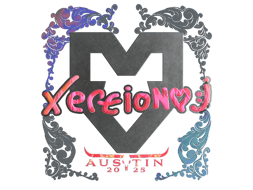 Holo Sticker - xertioN (Holo) | Austin 2025