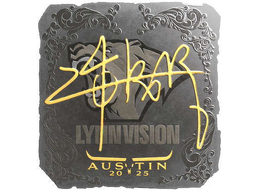 Foil Sticker - z4KR (Foil) | Austin 2025