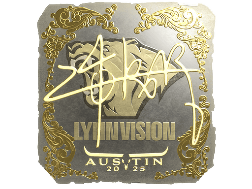 Gold Sticker - z4KR (Gold) | Austin 2025