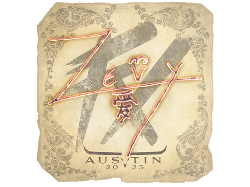 Sticker - zevy | Austin 2025