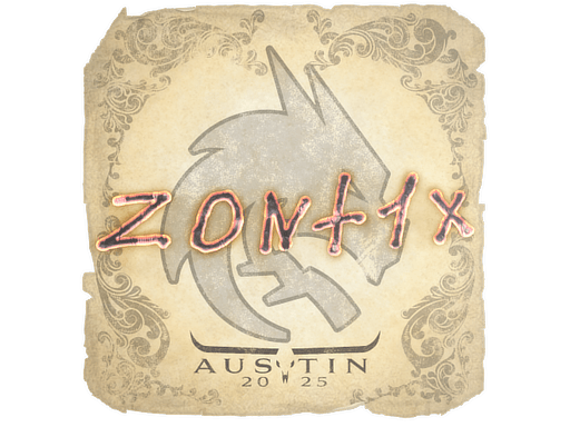 Sticker - zont1x | Austin 2025