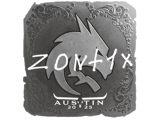 Foil Sticker - zont1x (Foil) | Austin 2025