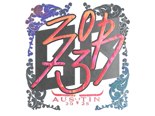 Holo Sticker - zorte (Holo) | Austin 2025