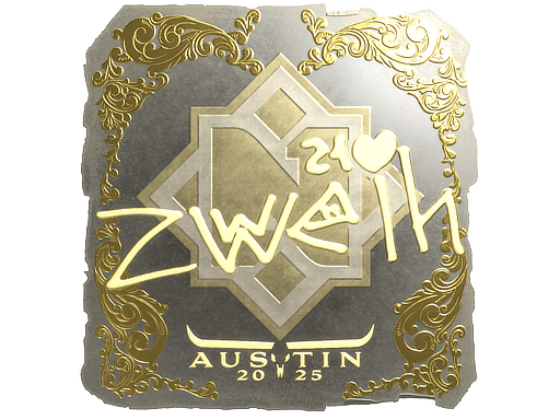 Gold Sticker - zweih (Gold) | Austin 2025