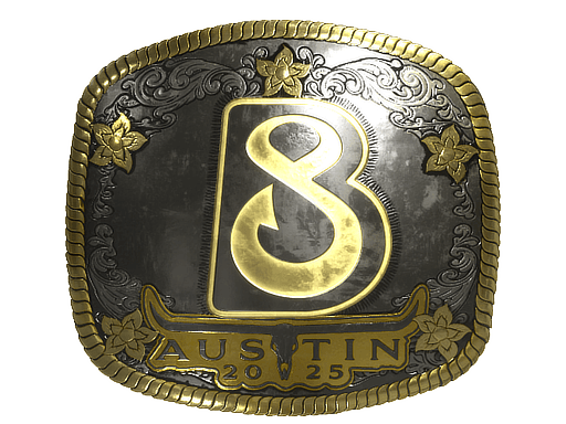 Gold Sticker - B8 (Gold) | Austin 2025