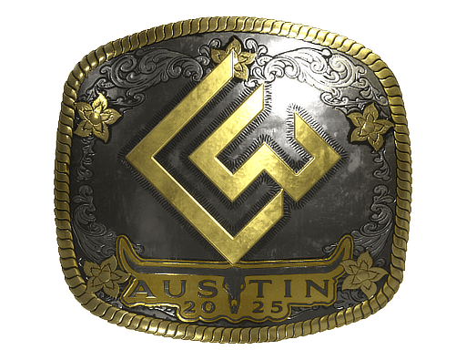 Gold Sticker - Chinggis Warriors (Gold) | Austin 2025