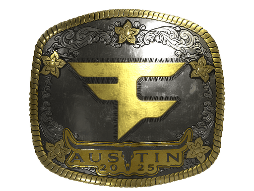 Gold Sticker - FaZe Clan (Gold) | Austin 2025