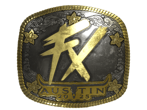 Gold Sticker - Fluxo (Gold) | Austin 2025