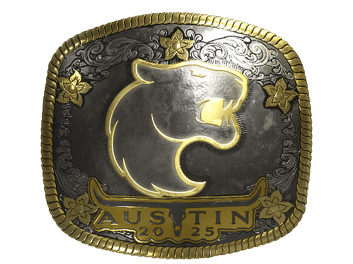 Gold Sticker - FURIA (Gold) | Austin 2025