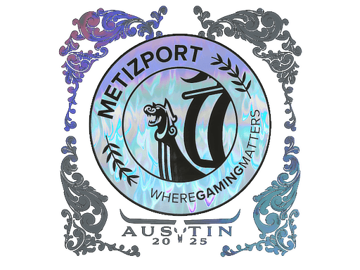 Holo Sticker - Metizport (Holo) | Austin 2025