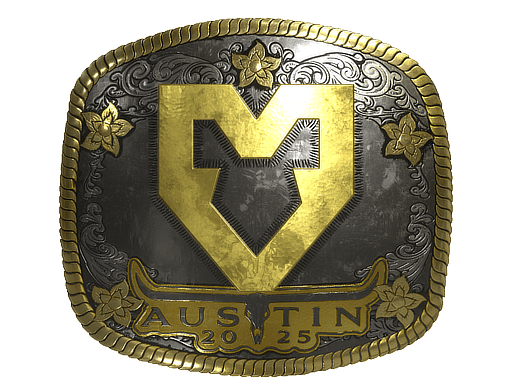Gold Sticker - MOUZ (Gold) | Austin 2025