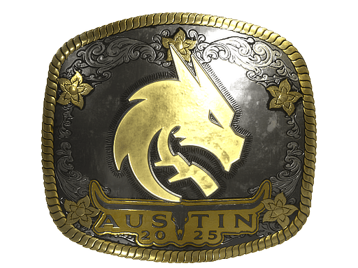 Gold Sticker - Team Spirit (Gold) | Austin 2025