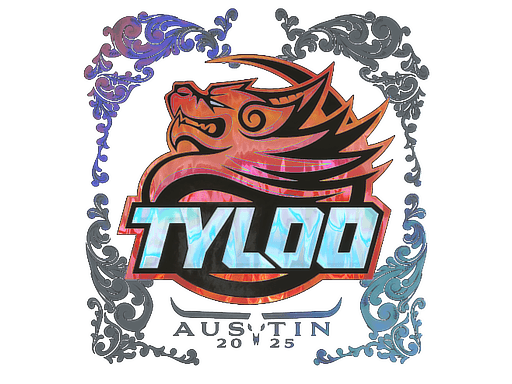 Holo Sticker - TYLOO (Holo) | Austin 2025