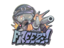 Sticker - Freeze (Lenticular)