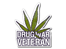 Sticker - Drug War Veteran