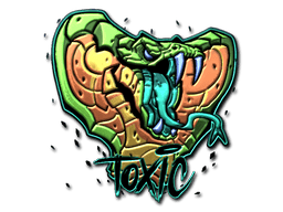 Sticker - Toxic (Foil)