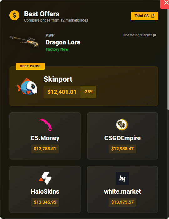 Compare Prices Instantly